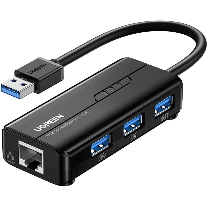 UGREEN HUB USB 3.0 + USB-C/TYPE-C 3.1 4-ports OTG (Black)