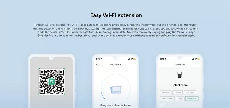 Mi Wi Fi Range Extender Pro 