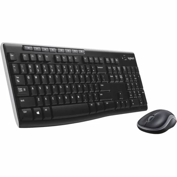 Logitech Wireless Keyboard and Mouse Combo MK270