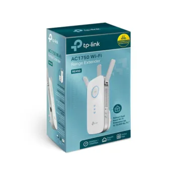 TP-LINK RE450 - 300Mbps Dual Band Wi-Fi Range Extender - UK PLUG