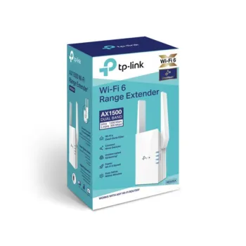 TP-LINK RE505X - AX1500 Dual Band Wi-Fi Range Extender - UK PLUG