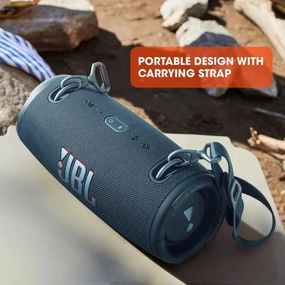 JBL Xtreme 3 - 100W Portable Waterproof Bluetooth Speaker - Black