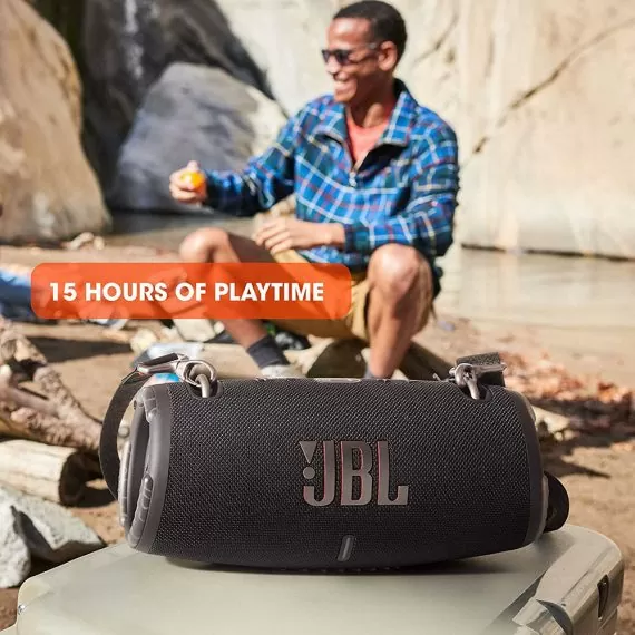 JBL Xtreme 3 - 100W Portable Waterproof Bluetooth Speaker - Black