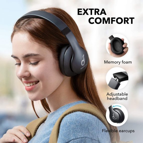 Anker Soundcore Life 2 Neo - Over Ear Wireless Bluetooth Headphones - A3033 - Black