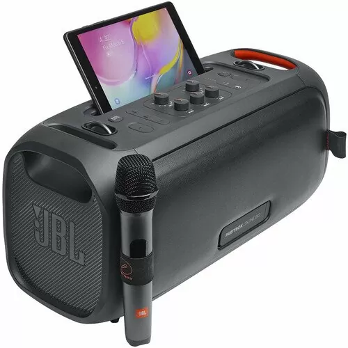 JBL PartyBox On-The-Go - 100 Watt Portable Bluetooth Speaker - Black