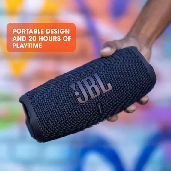 JBL Charge 5 - 40 Watt Portable Waterproof Speaker - Grey