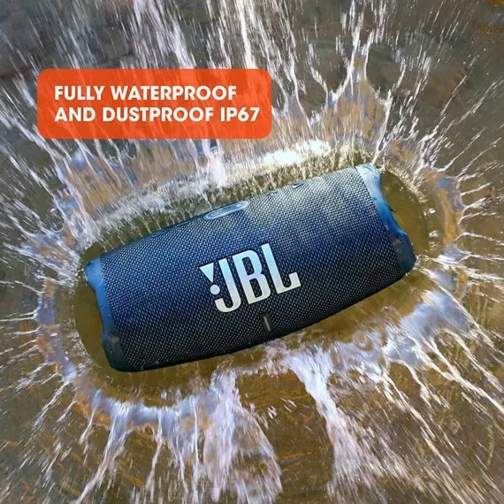 JBL Charge 5 - 40 Watt Portable Waterproof Speaker - Grey