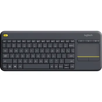 Logitech Wireless Touch Keyboard K400 Plus - Black