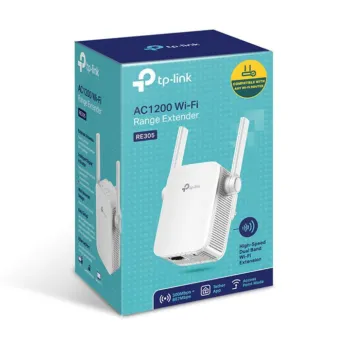 TP-LINK TL-RE305 - AC1200 Mesh Wi-Fi Range Extender - UK PLUG