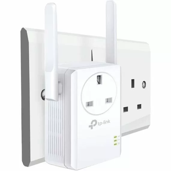 TP-LINK TL-WA860RE - 300Mbps Wi-Fi Range Extender with AC Passthrough - UK PLUG