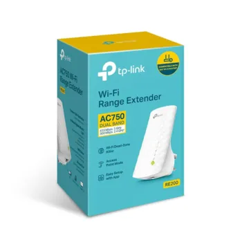 TP-LINK TL-RE200 - AC750 Mesh Wi-Fi Range Extender - UK PLUG