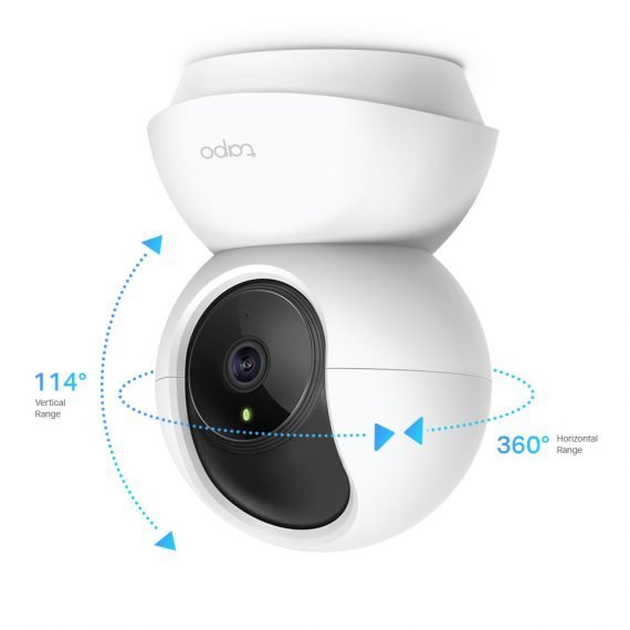 TP-Link Tapo C200 - Pan/Tilt Home Security Wi-Fi Camera - White