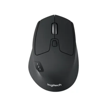 Logitech M720 Triathlon Multi-Device Wireless & Bluetooth Mouse (Black)