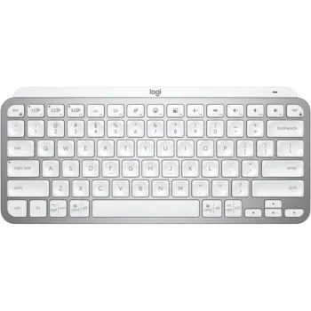 Logitech MX Keys Mini - Advanced Illuminated Wireless Keyboard - Pale Gray