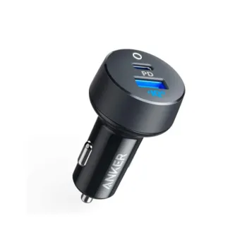 Anker PowerDrive PD+ 2 - 35W 2-Port High-Speed USB-C Car Charger - A2732HF1 - Black
