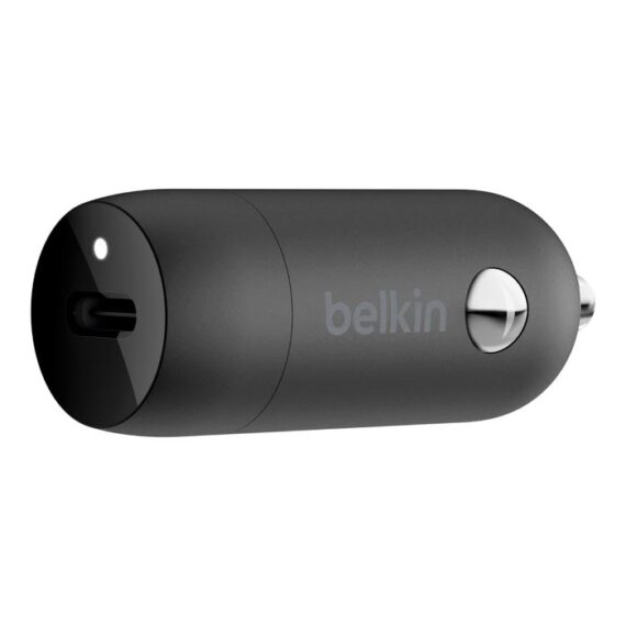 Belkin BoostCharge 20W USB-C PD Car Charger (CCA003btBK) - Black