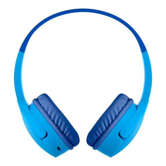 Belkin SoundForm Mini Wireless On-Ear Headphones for Kids (AUD002btBL) - Blue