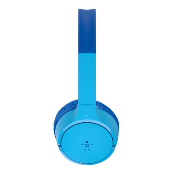 Belkin SoundForm Mini Wireless On-Ear Headphones for Kids (AUD002btBL) - Blue