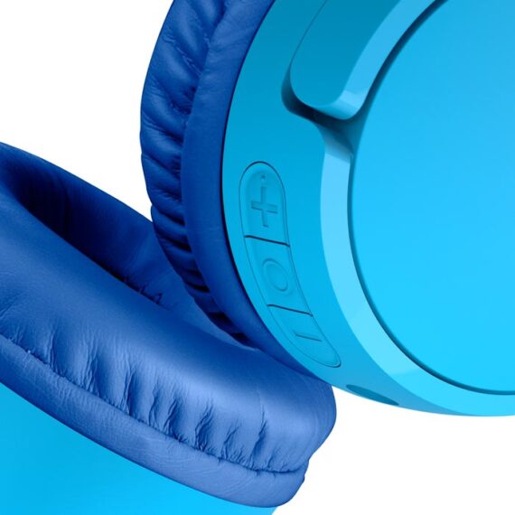 Belkin SoundForm Mini Wireless On-Ear Headphones for Kids (AUD002btBL) - Blue