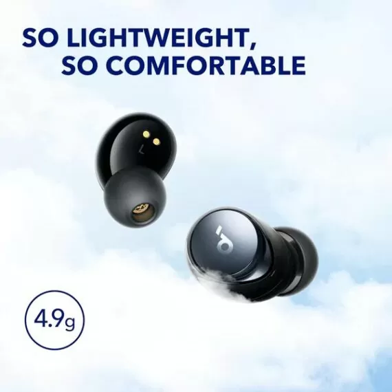 Anker Soundcore Space A40 - Adaptive Active Noise Cancelling Wireless Earbuds -A3936011 - Black