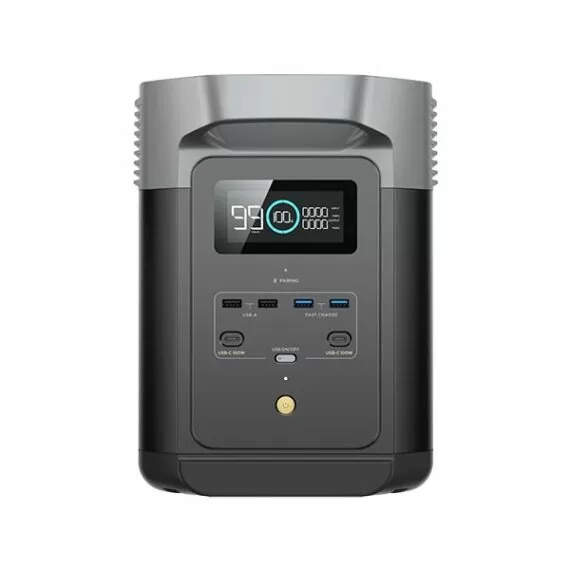 EcoFlow DELTA 2 - Portable Power Station (1800W, 1024Wh) - ZMR330-UK