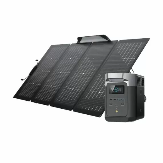 EcoFlow DELTA 2 - Portable Power Station (1800W, 1024Wh) - ZMR330-UK