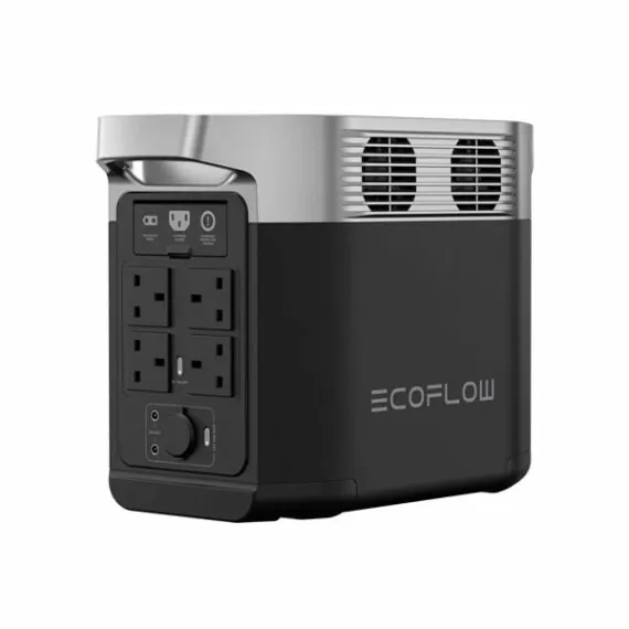 EcoFlow DELTA 2 - Portable Power Station (1800W, 1024Wh) - ZMR330-UK