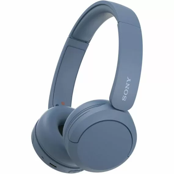 Sony WH-CH520 Wireless On-Ear Headphones (Blue)