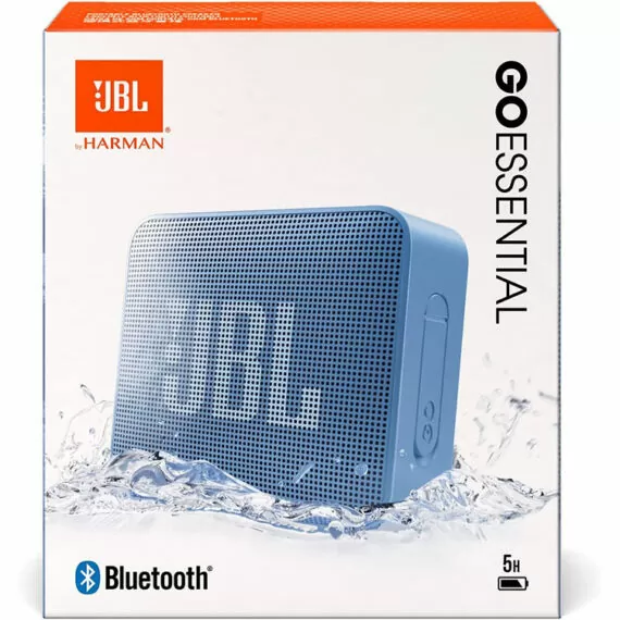 JBL GO Essential - 3.1 Watt Portable Waterproof Speaker - Blue