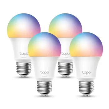 TP-Link Tapo L530E - Smart Wi-Fi Light Bulb, Multicolor (E27) - 4 PACK - White