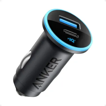 Anker 323 2-Port 52.5W (Total Output) USB-C Car Charger  - A2735H11 - Black