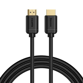 Baseus HDMI to HDMI Adapter Cable (4K, 60Hz, 2 Meters, Black) - CAKGQ-B01