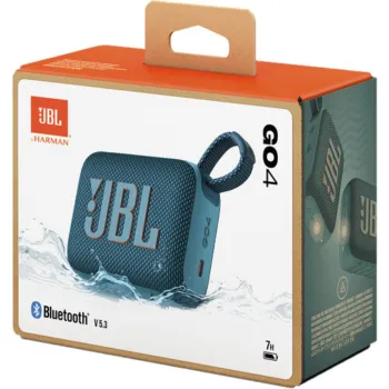 JBL GO 4 - 4.2 Watt Portable Waterproof Speaker - Blue