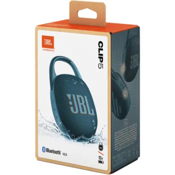 JBL CLIP 5 - 7 Watt Portable Waterproof Speaker - Blue