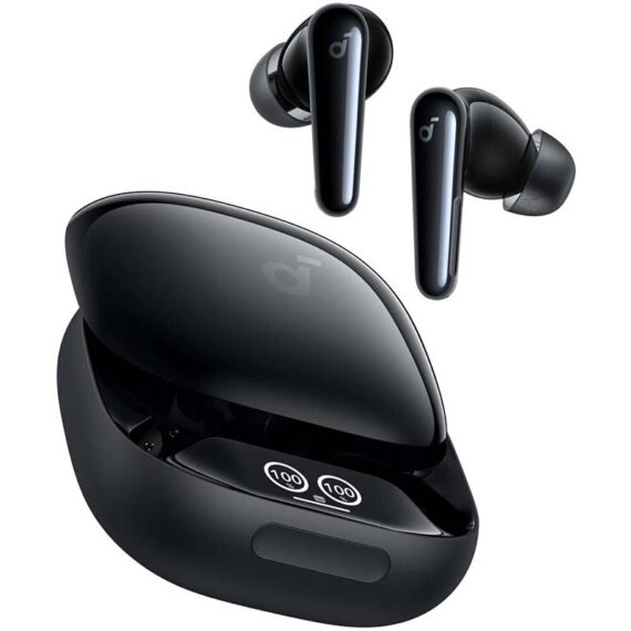 Soundcore by Anker Liberty 4 Pro True Wireless Noise-Canceling Earbuds - A3954H11 - Matte Black