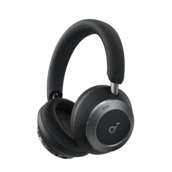 Anker Soundcore Space One Pro - Active Noise Cancelling Foldable Over-Ear Headphones - A3062 - Jet Black
