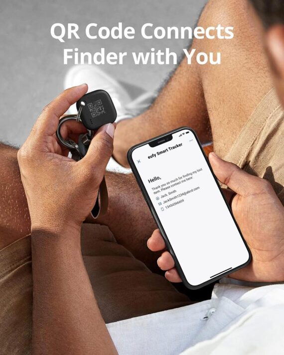 Eufy Security by Anker SmartTrack Link for iOS (1 Pack) - T87B0011 - Black