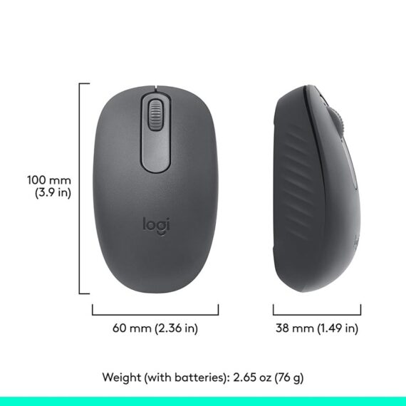 Logitech M196 Bluetooth Mouse (910-007459) - Black