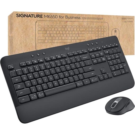 Logitech Signatire MK650 Keyboard and Mouse Combo For Business (920-011004) - Black