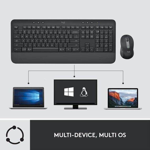 Logitech Signatire MK650 Keyboard and Mouse Combo For Business (920-011004) - Black