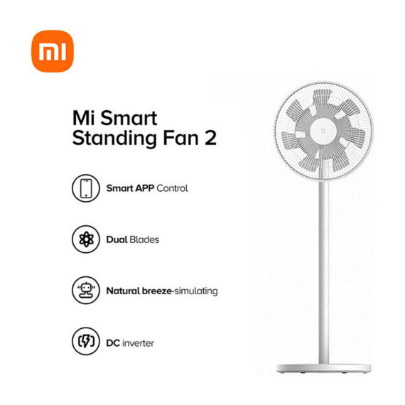 Xiaomi Mi Smart Standing Fan 2 - EU PLUG - White (30663)