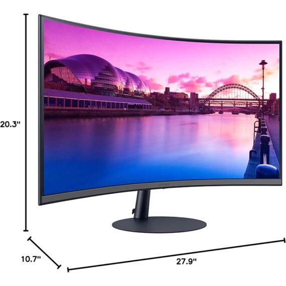 Samsung 32" Curved Monitor with 1000R Curvature - S39C (LS32C390EAMXUE)