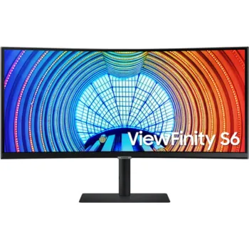 Samsung 34" ViewFinity S6 1440p Ultra-wide WQHD Monitor (LS34C650VAMXUE)