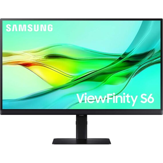 Samsung 27" ViewFinity S6 S60UD QHD Monitor (LS27D600UAUXUE)