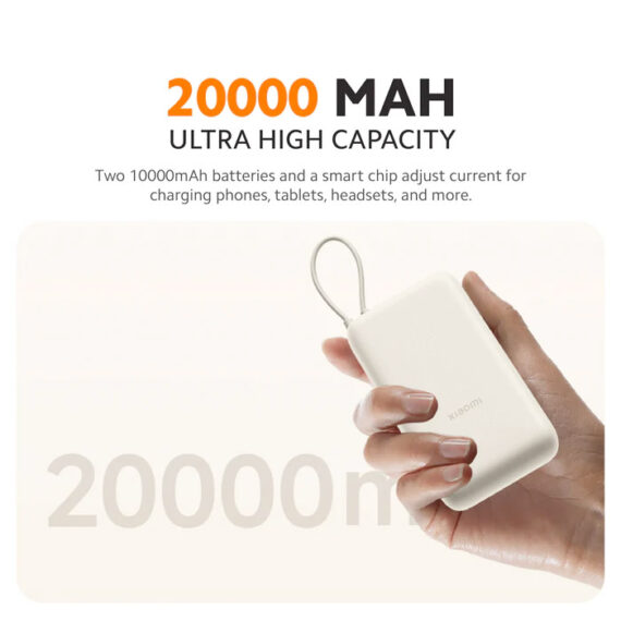 Xiaomi Power Bank 10,000 mAh 22.5W Lite - White (59619)