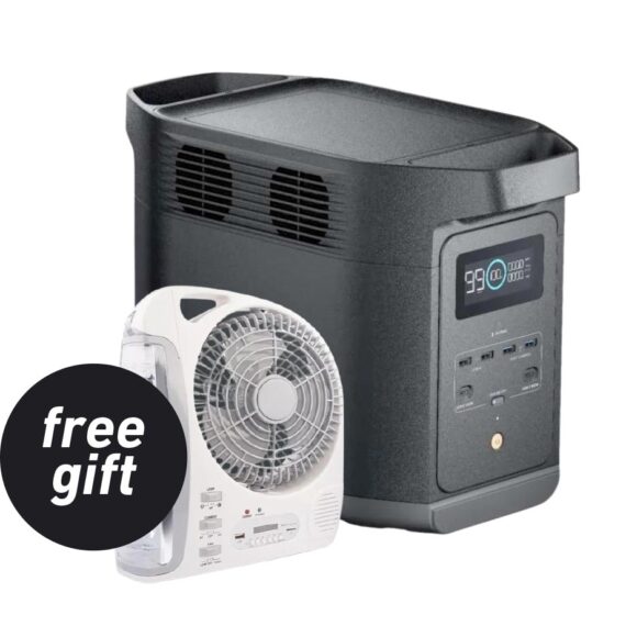 EcoFlow E980 - Portable Power Station (500W, 980Wh) with FREE GIFT - EFE980-UK