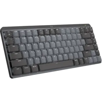 Logitech MX Mechanical Mini Wireless Keyboard  - Gray, Tactile Quiet (920-010780)