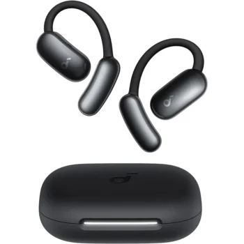 Anker Soundcore Aerofit 2 Ai Assistant Open-Ear Wireless Earbuds - A3874H12 - Black