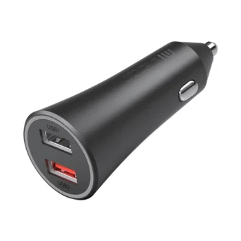 Xiaomi Mi 37W Dual-Port Car Charger - Black (26554)
