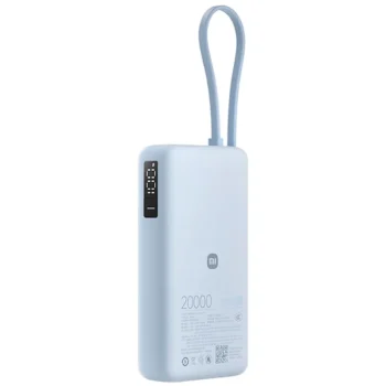 Xiaomi 67W Power Bank 20,000 mAh (Intergrated USB-C Cable) - Ice Blue (71536)